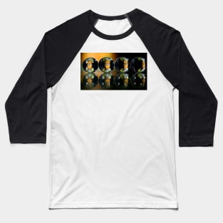 Abstract balls with refraction. Baseball T-Shirt